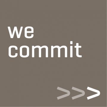 We commit slogan