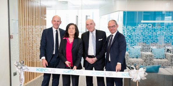 Opening the Keolis UK HQ in Cardiff