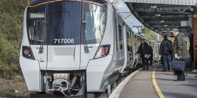 GTR Thameslink train at station