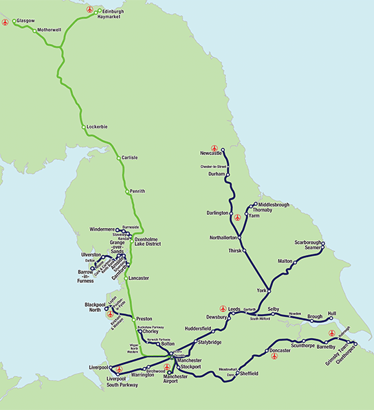 TPE and Northern Map 2014