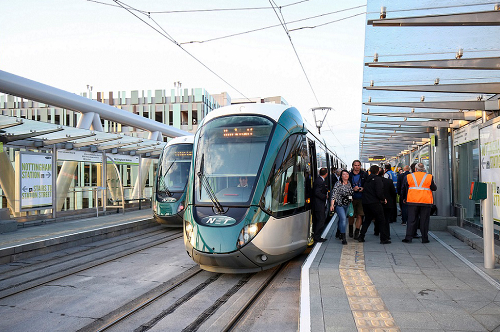 Nottingham Tram New Line